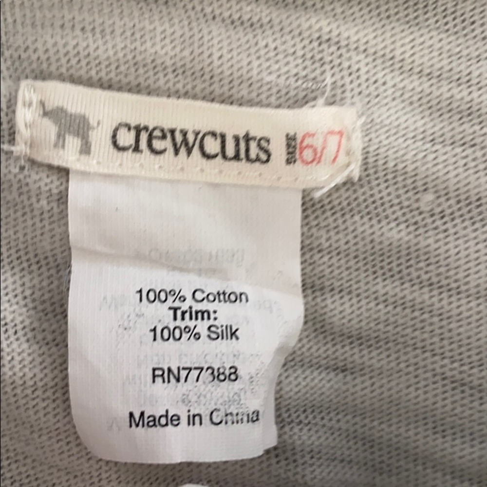 J. Crew Crewcuts Button Down Cardigan w/Silk Trim - Picture 3 of 7